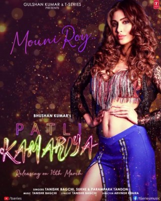 Mouni Roy's stars in 'Patli Kamariya' music video
