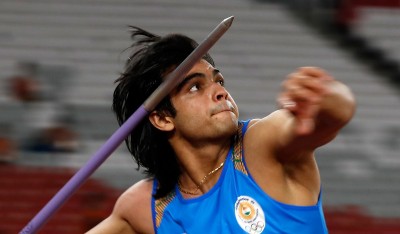 Neeraj Chopra sets national record in javelin