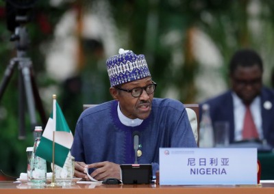 Nigerian president gets Covid-19 vaccine jab