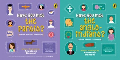 Picture books that introduce children to Parsis, Anglo-Indians