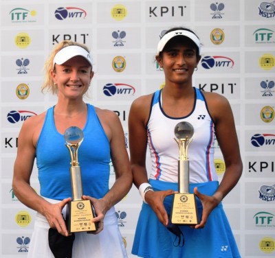 Rutuja-Emily win ITF WTT Cup doubles tennis title