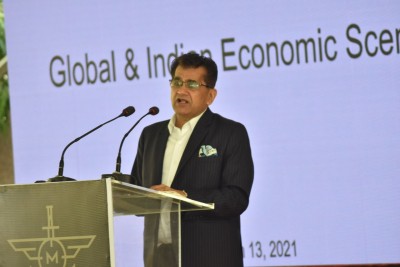 'Sustained economic growth is key to India's future,' says Amitabh Kant