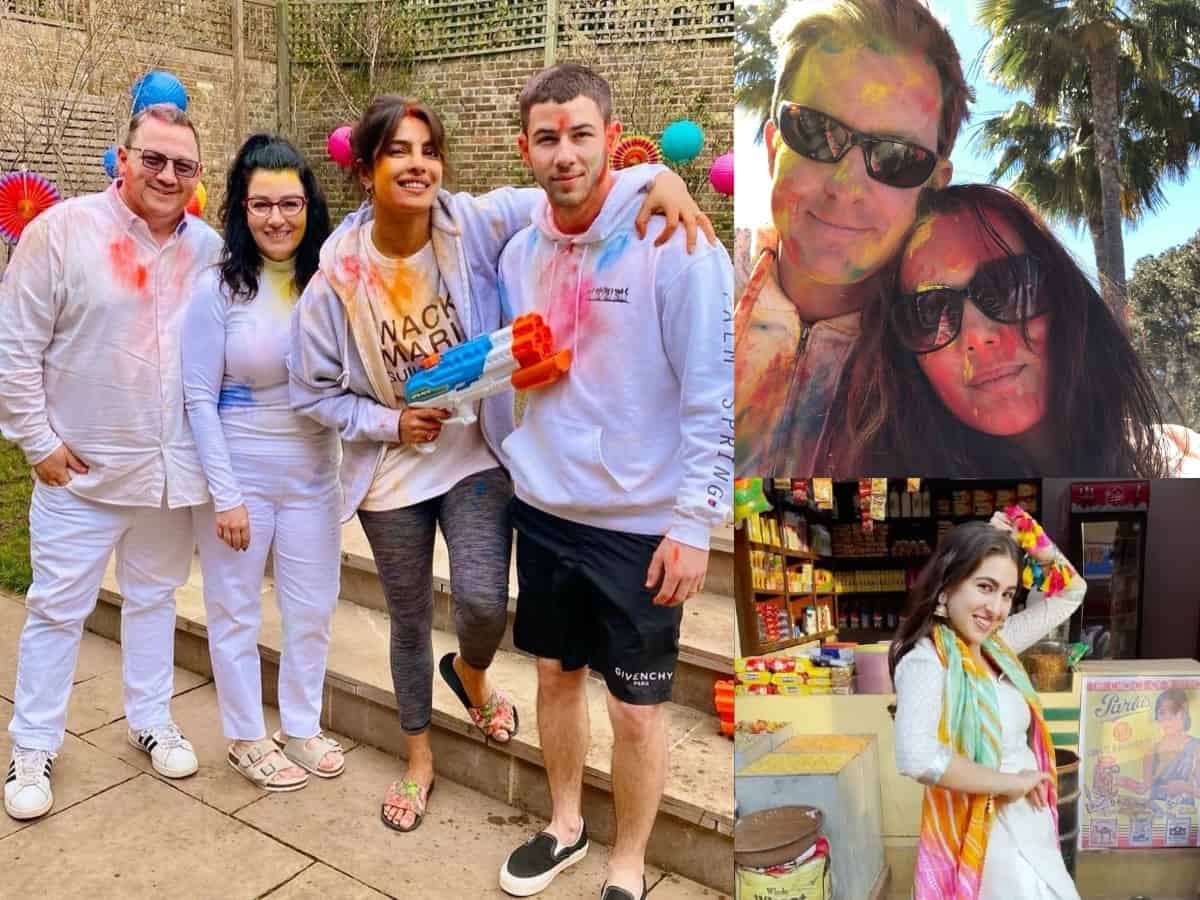 Holi 2021: Celebrities paint the town with colors, but at HOME