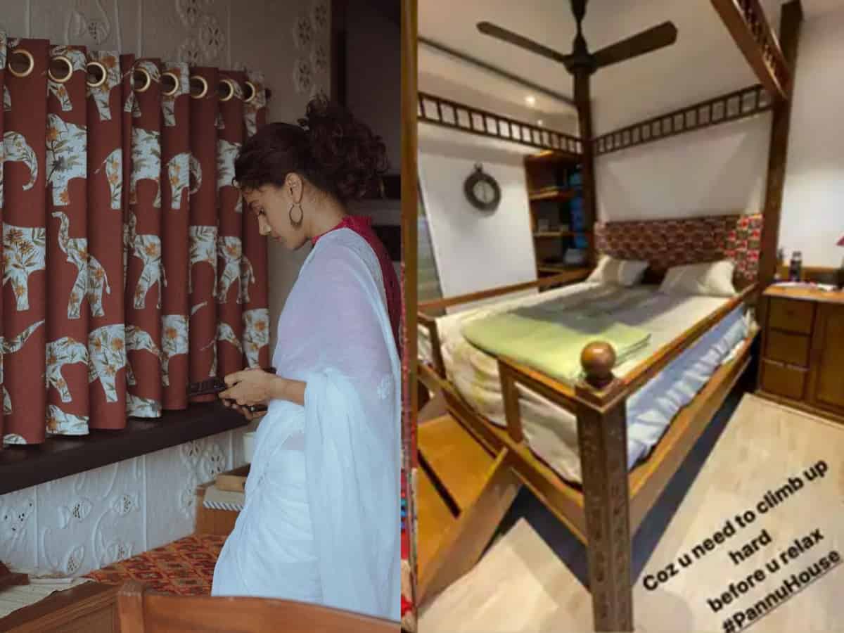 Step inside Taapsee Pannu's new 'vintage' home in Mumbai