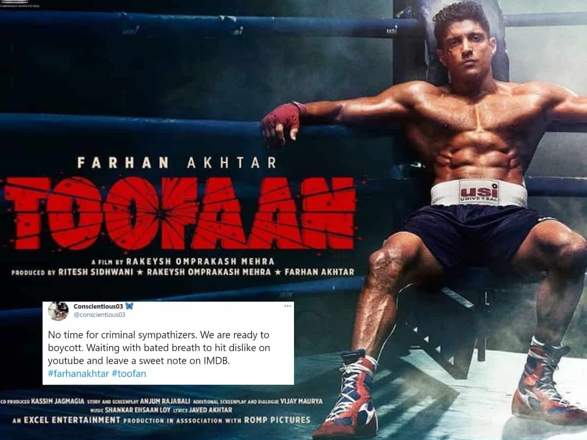 Netizens warn boycotting Farhan Akhtar's 'Toofan' over his support to anti-CAA protests