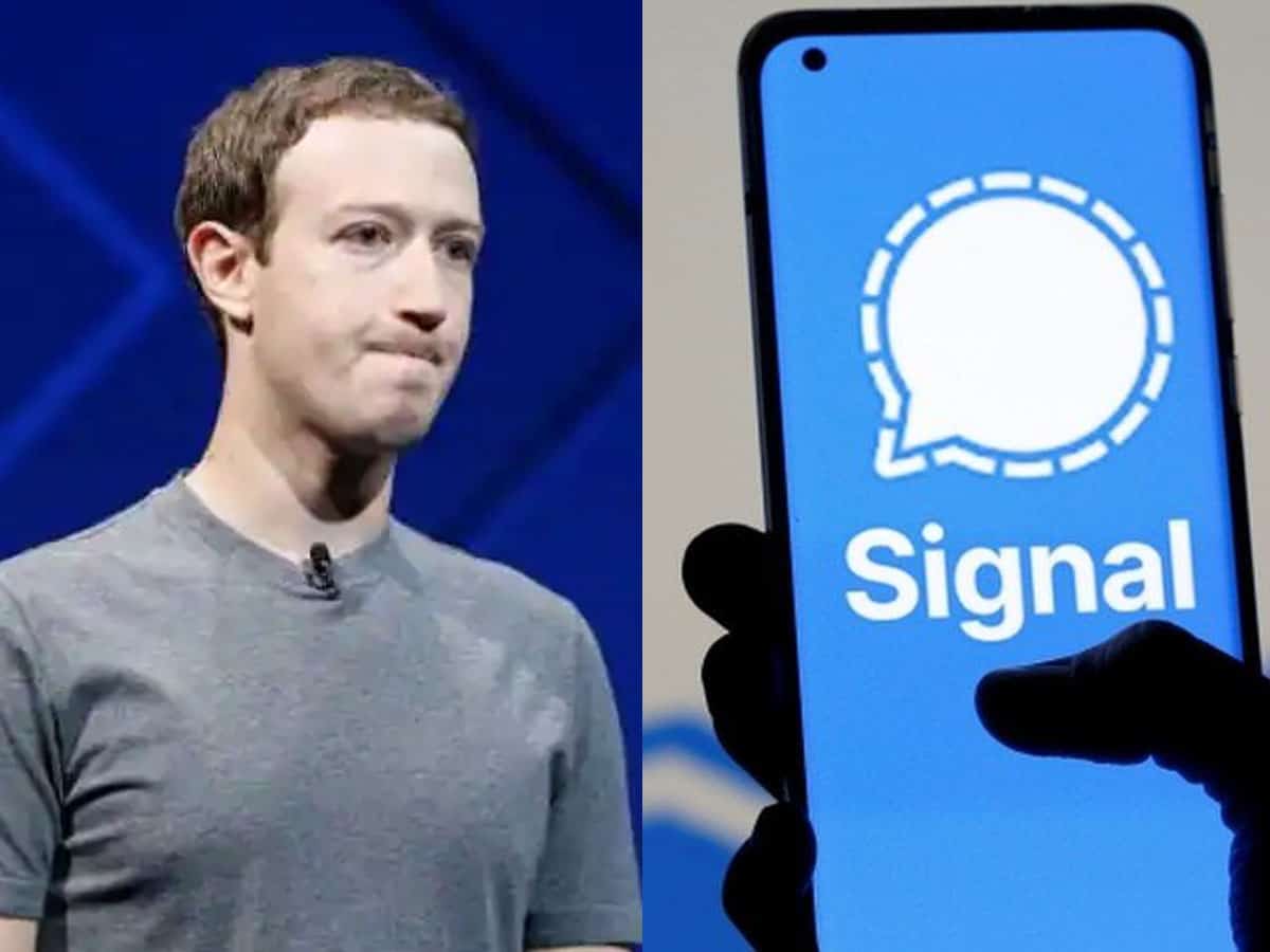 Leaked Facebook data reveals that Zuckerberg uses Signal