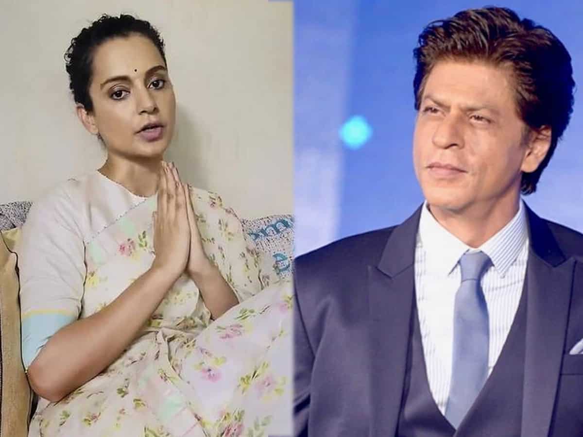 Kangana trolled for comparing herself to SRK