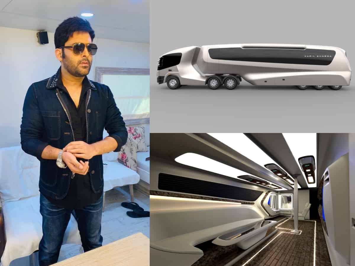 '5-star hotel room on wheels': Inside Kapil Sharma's swanky vanity van