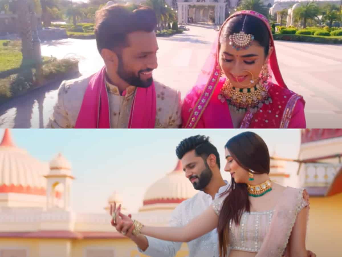 Watch: Rahul Vaidya, Disha Parmar's wedding video is all about love