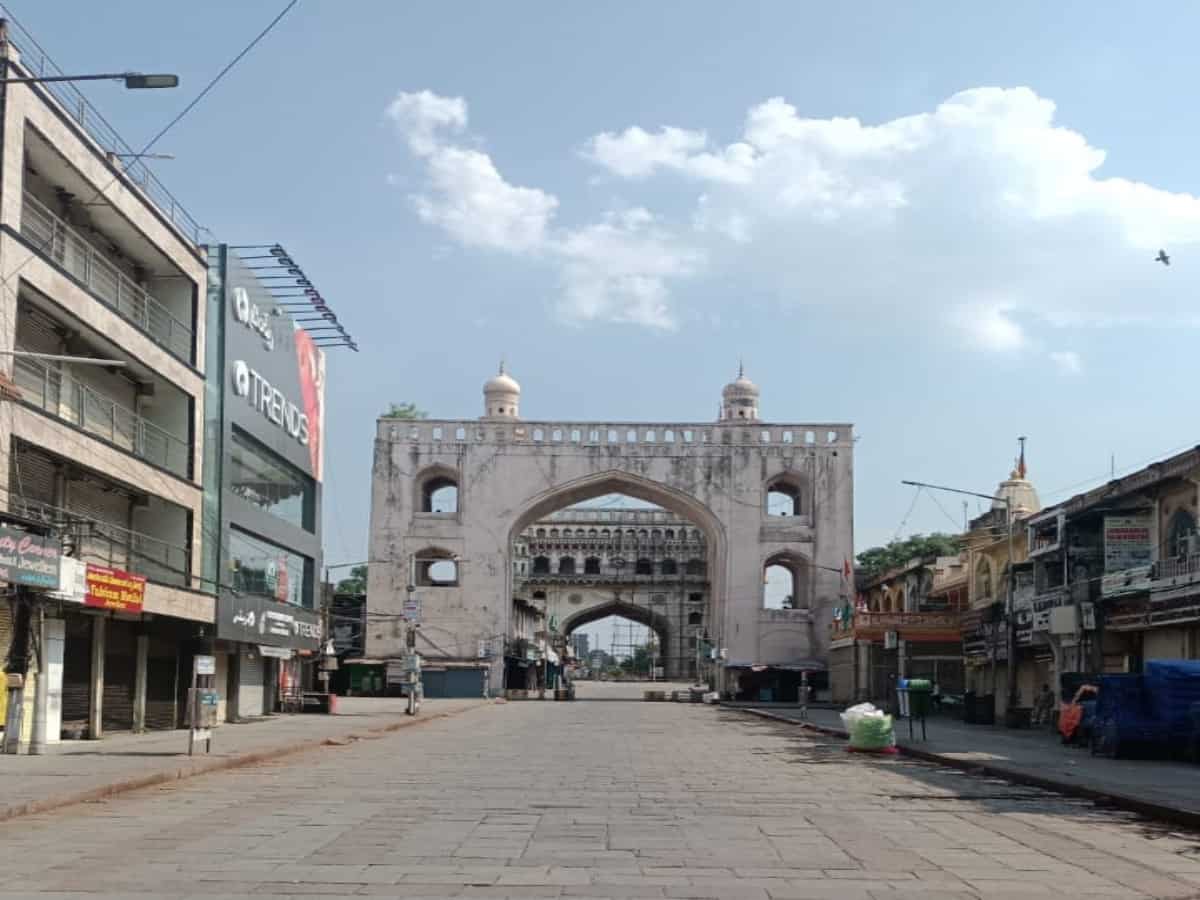 Old videos from Charminar area being circulated as those during lockdown; police clarify