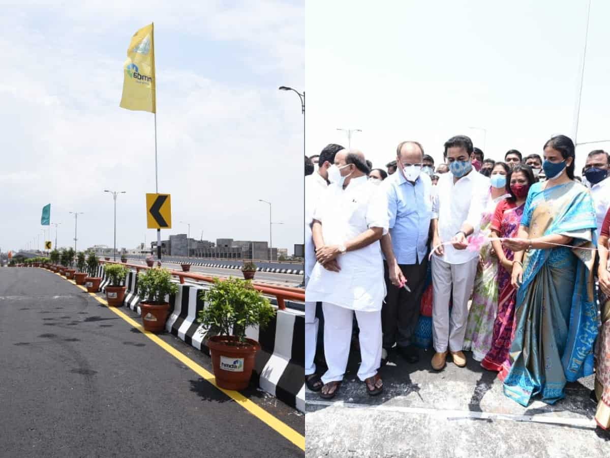 KTR inaugurates ramps for PVNR expressway