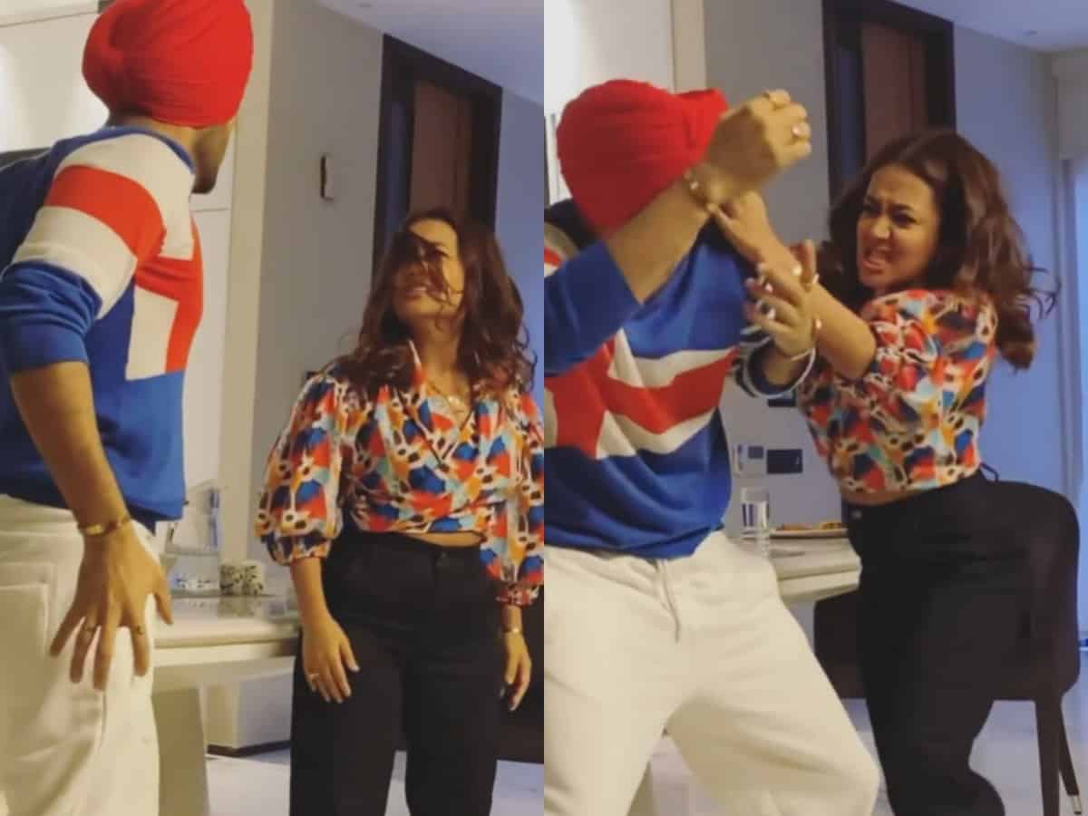 Neha Kakkar, Rohanpreet Singh indulge in ugly fight (VIDEO)