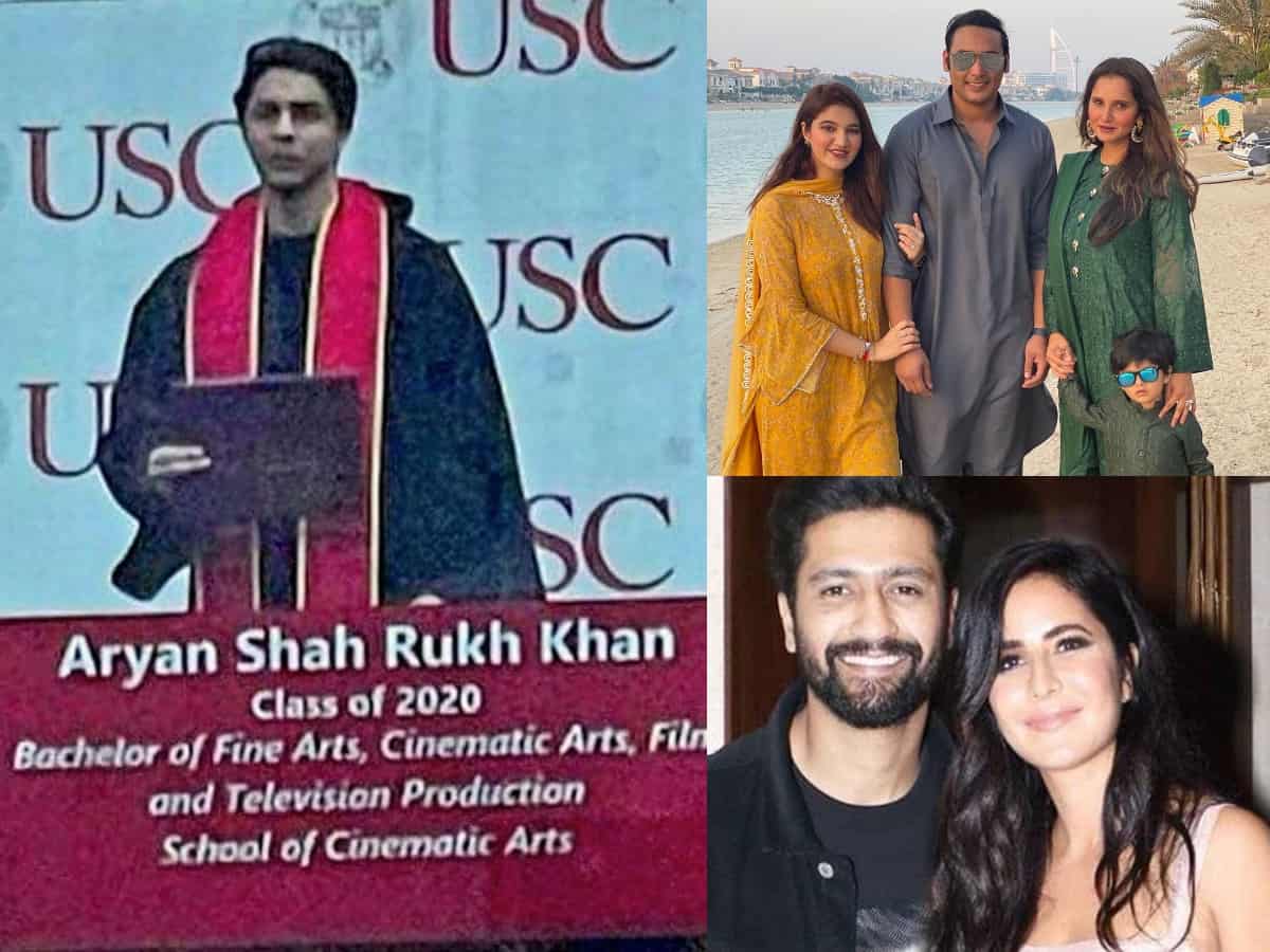 Trending pics: Aryan Khan's graduation day, Katrina's wish for bf Vicky & more