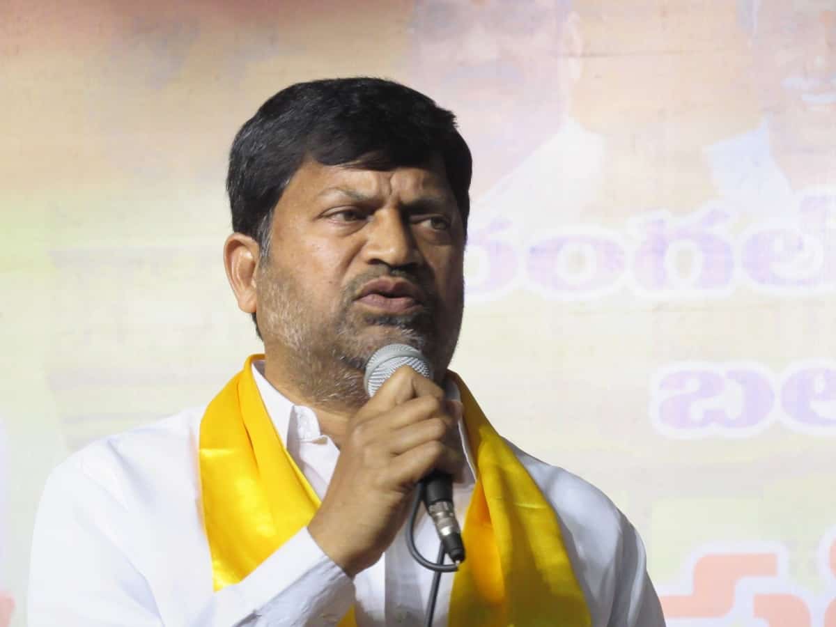 Telangana TDP chief L Ramana resigns from party; to join TRS