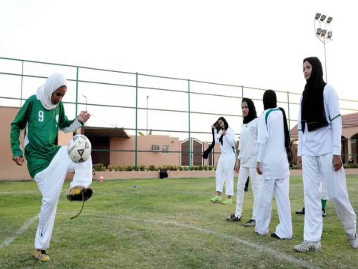 Saudi women are very much involved in sports