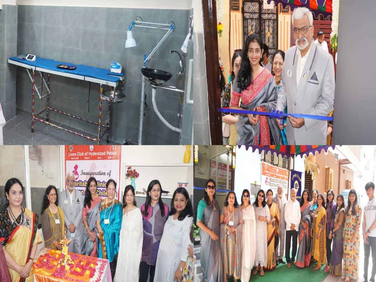 Hyderabad: All-women Lions Club inaugurates charitable clinic
