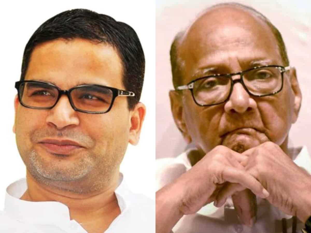 Prashant Kishor meets Pawar for second time in 10 days; talks on NCP-led front for 2024