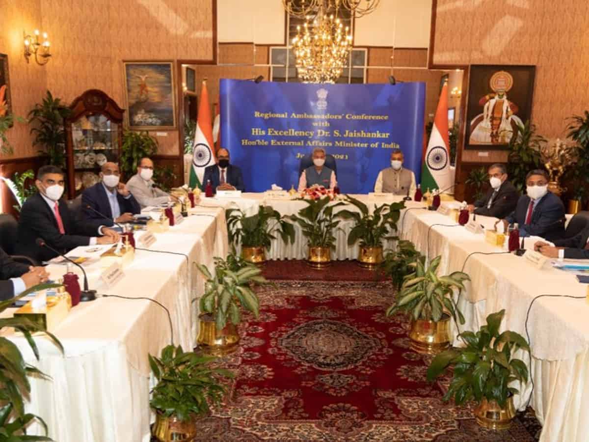 Jaishankar holds meeting with Indian envoys in Gulf nations, discusses trade interests