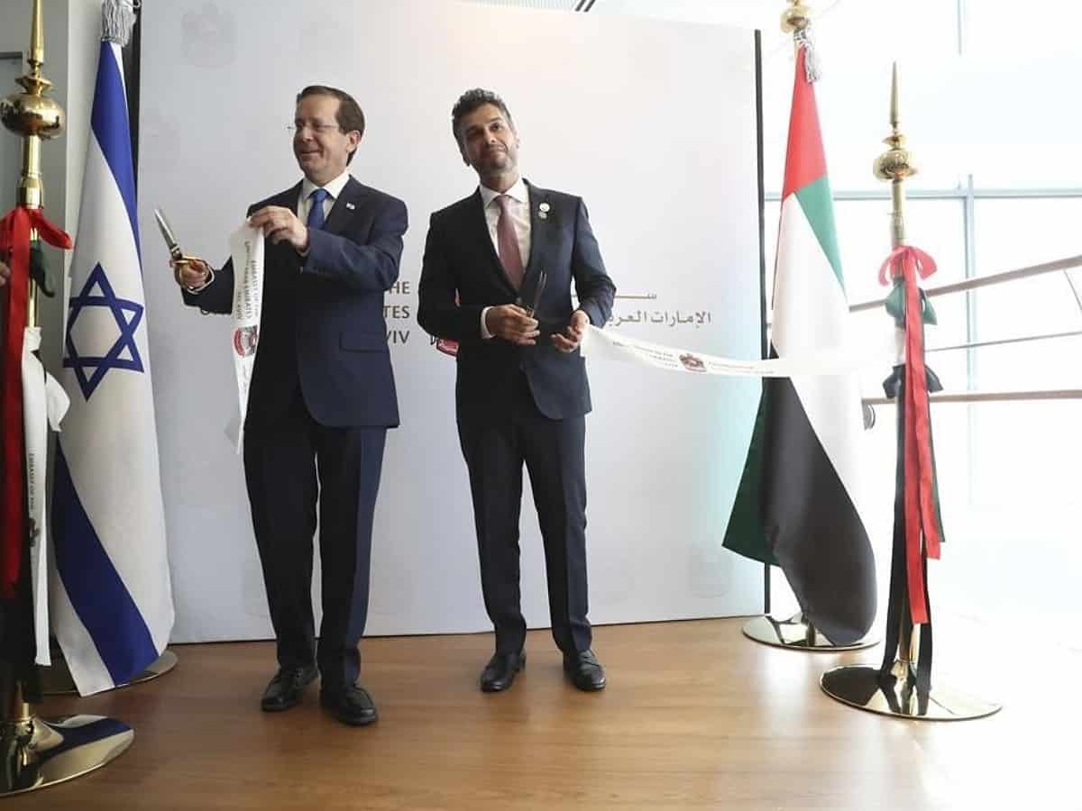 UAE inaugurates embassy in Israel in downtown Tel Aviv