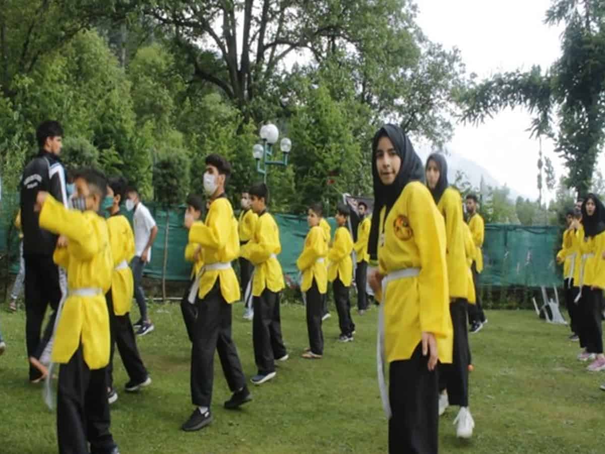 3-day camp of Turkish martial art, Sayokan, held in J-K's Pahalgam