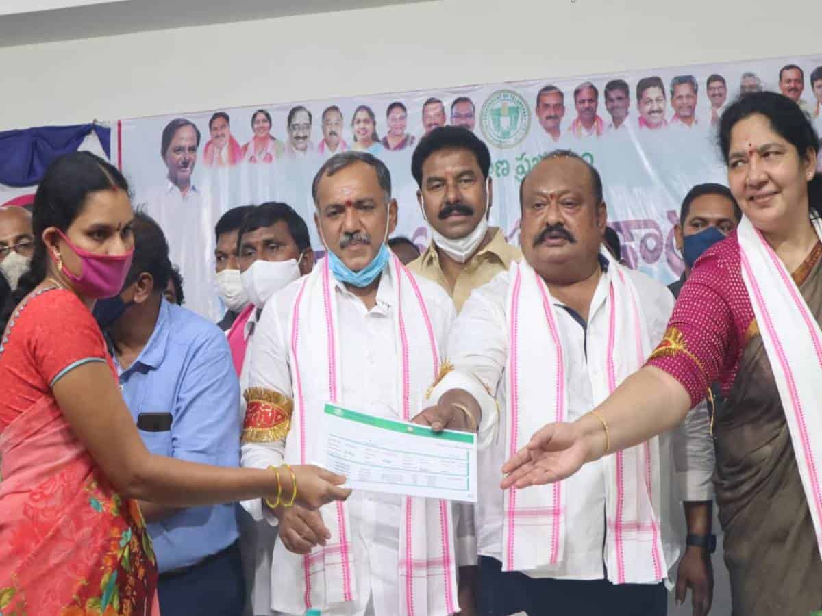 New ration card distribution began across Telangana