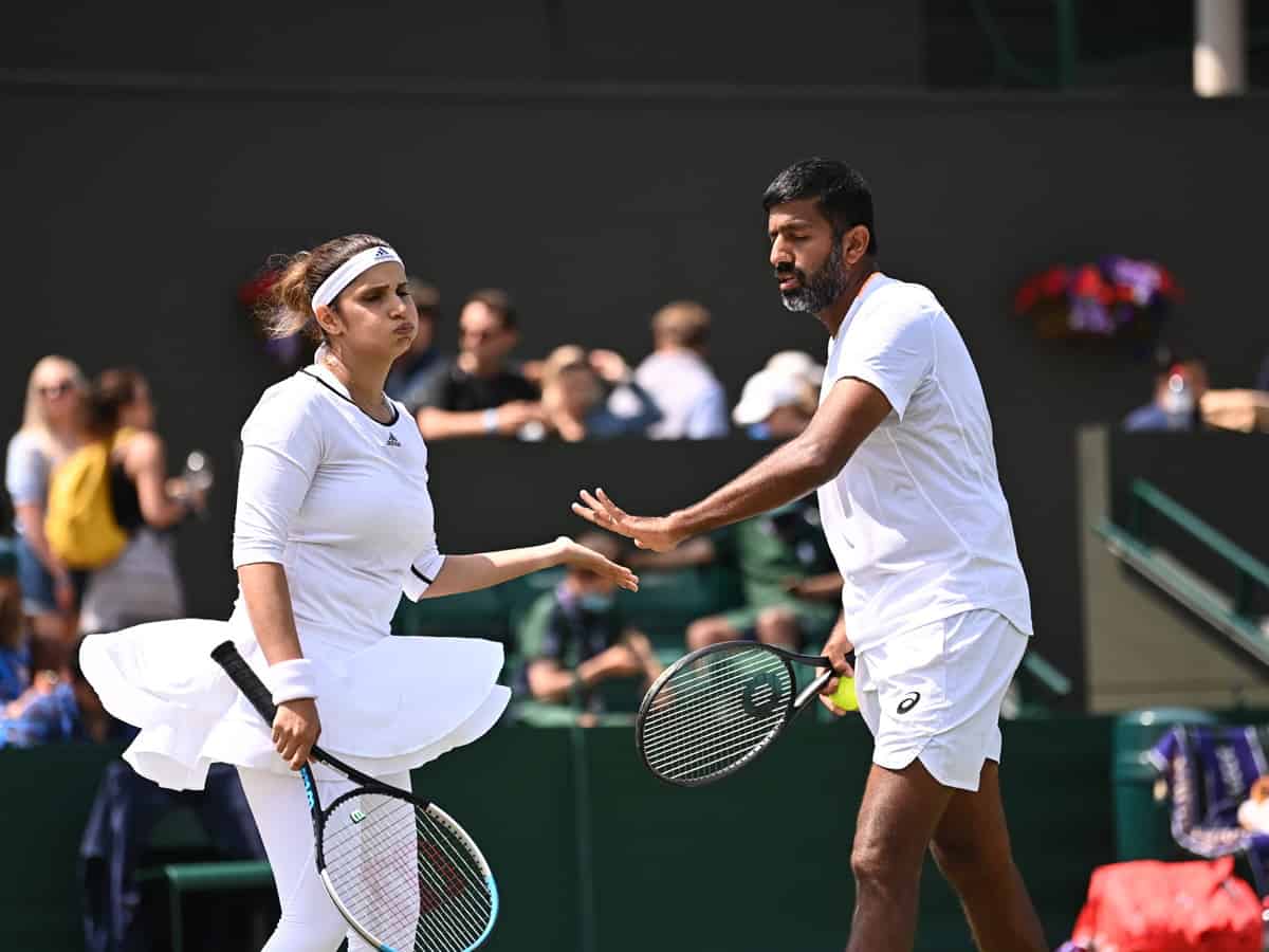 Wimbledon: Sania Mirza and Bopanna defeat Ankita Raina, Ramanathan to enter 2nd round