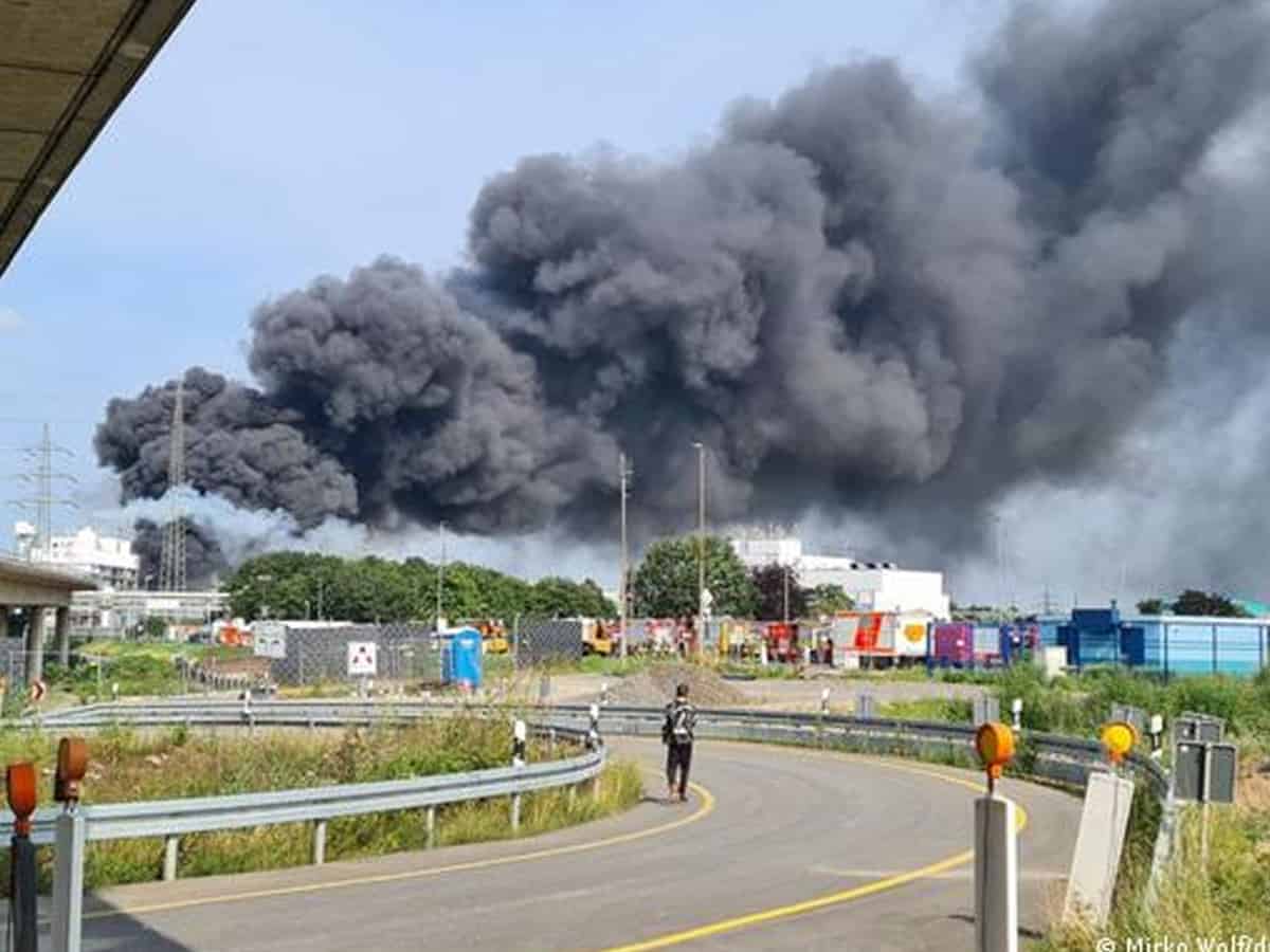 Explosion at German chemical complex declared extreme threat