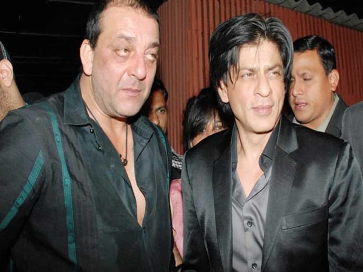 SRK, Sanjay Dutt to appear together in a movie for the first time