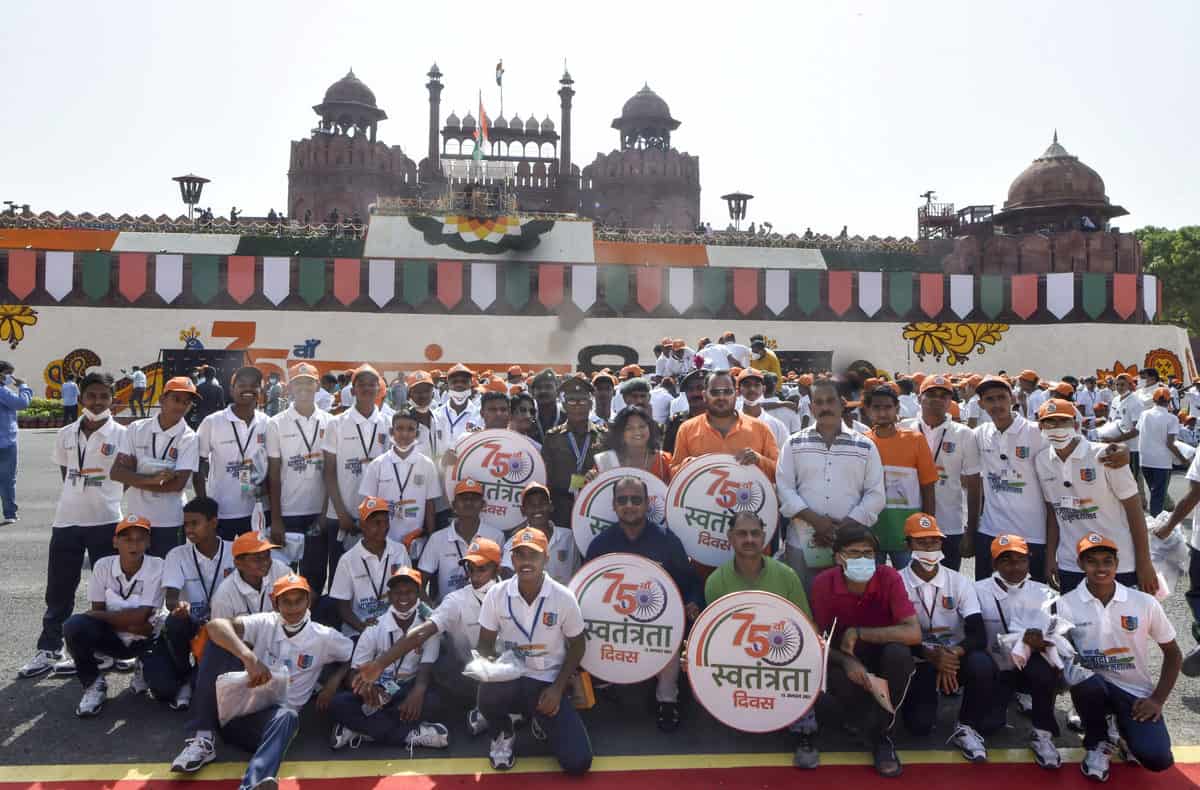 In Pics: 75th Independence Day function at Red Fort