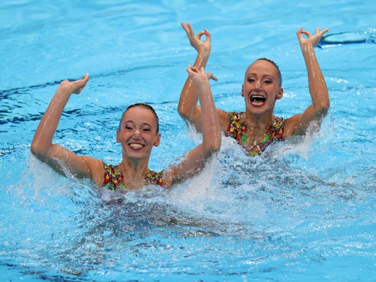 Bollywood steals show in Olympics, thanks to Israel's artistic swimming duo!
