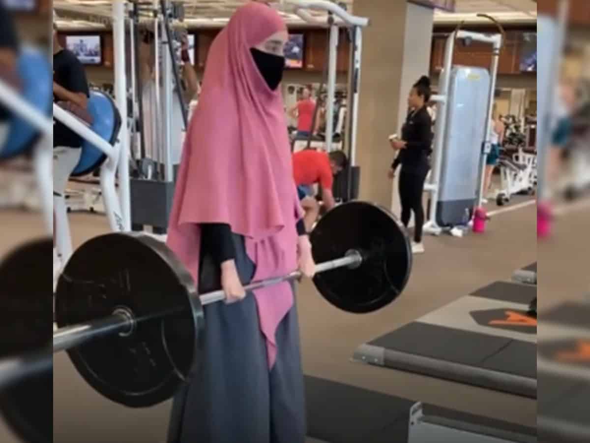 Hijab-clad woman’s workout video breaks the internet