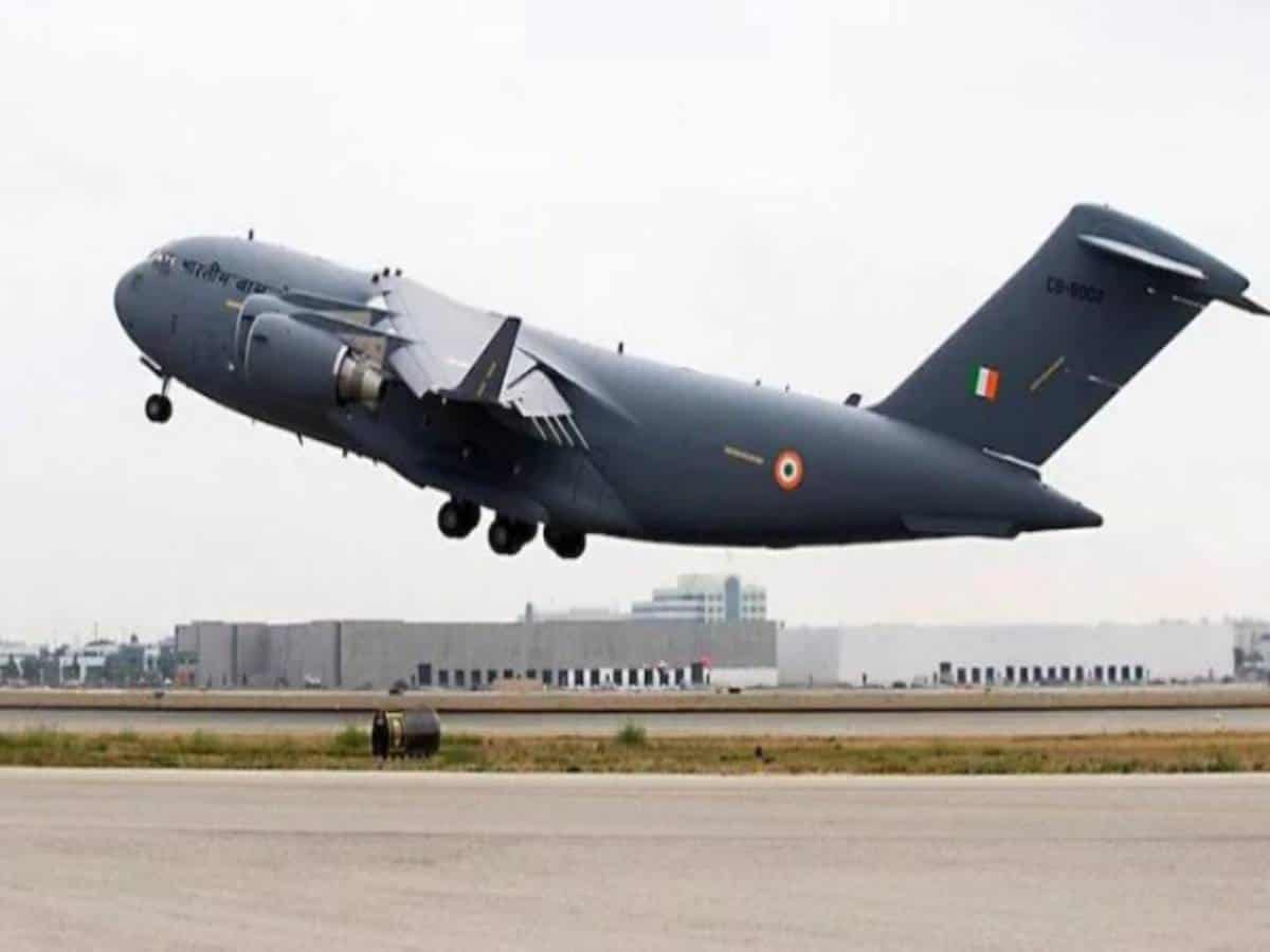 IAF plane departs from Kabul with over 85 Indians