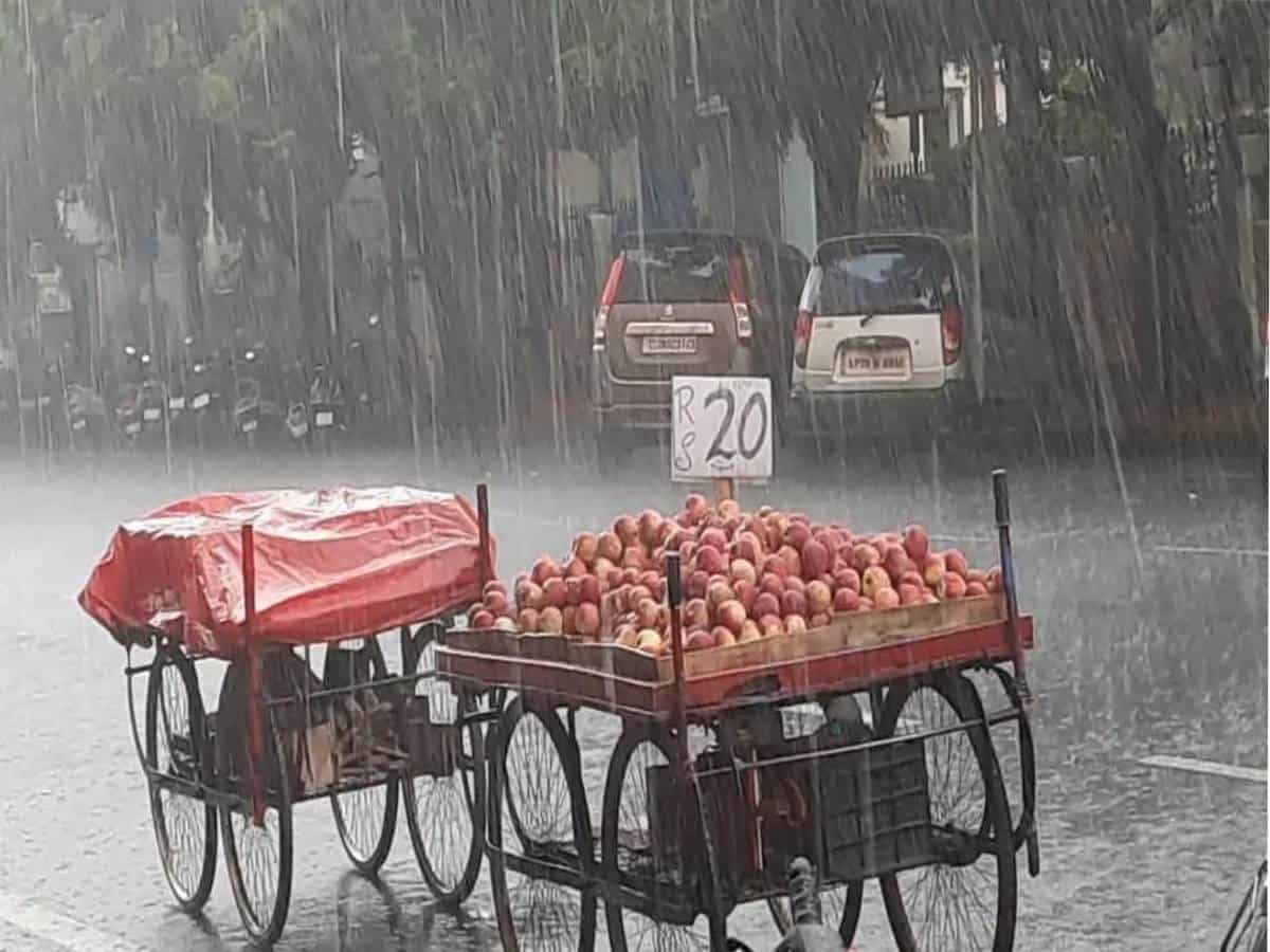 Hyderabad records up to 68.3 mm rainfall on Monday afternoon