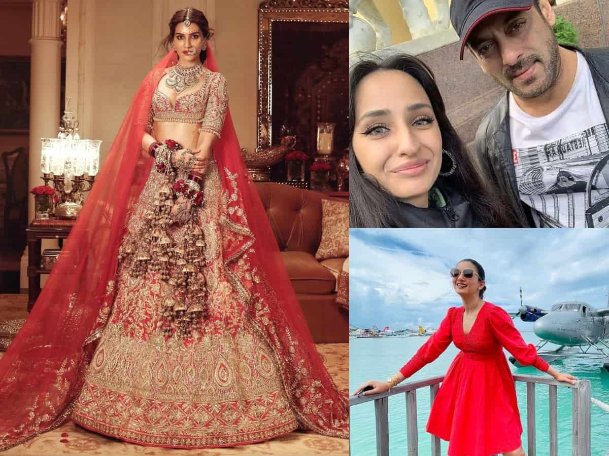 Trending photos: Kriti Sanon turns bride, Prakash Raj remarries & more