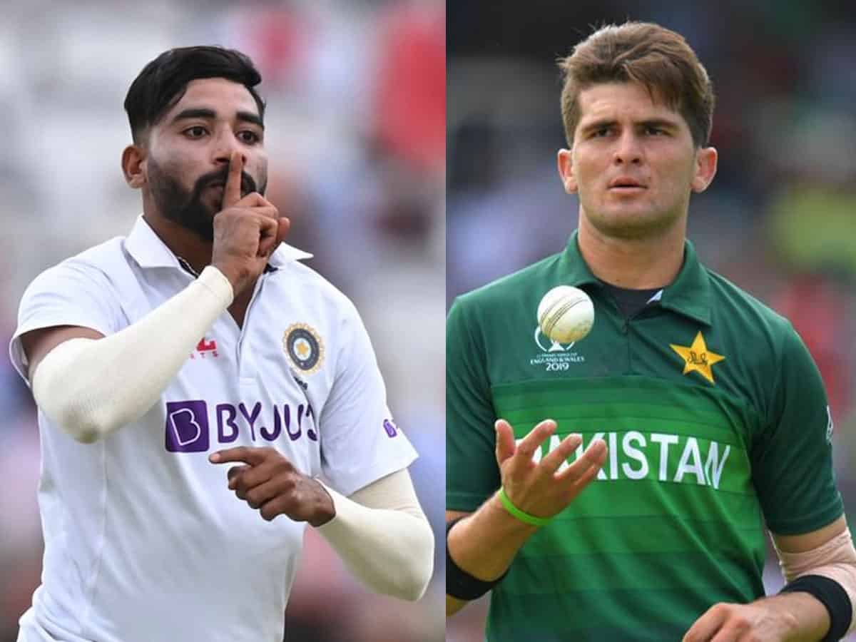 Who is a better fast bowler? India's Mohammed Siraj or Pakistan's Shaheen Afridi