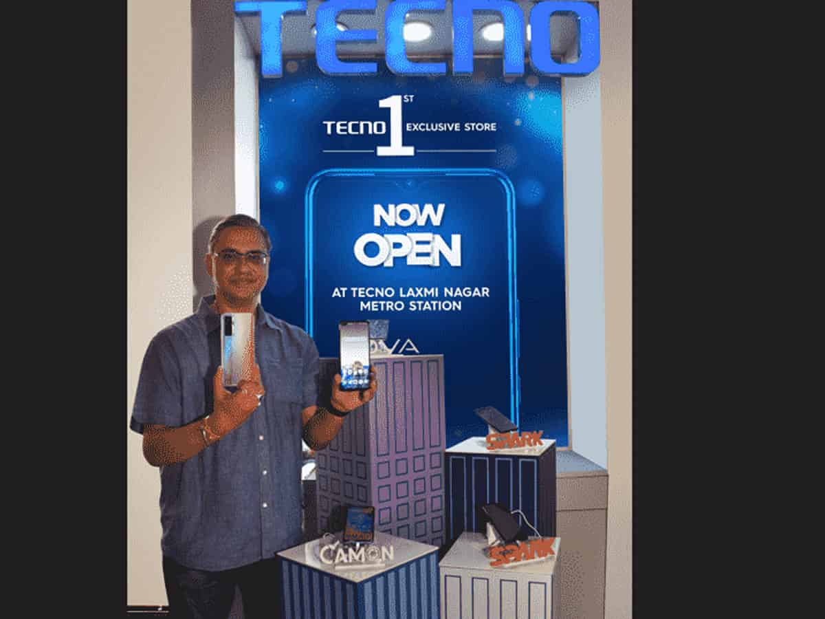 TECNO unveils its 1st exclusive retail outlet in New Delhi