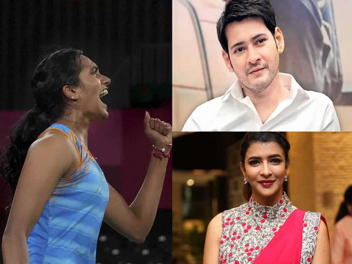 Tollywood celebrities hail 'tigress' PV Sindhu