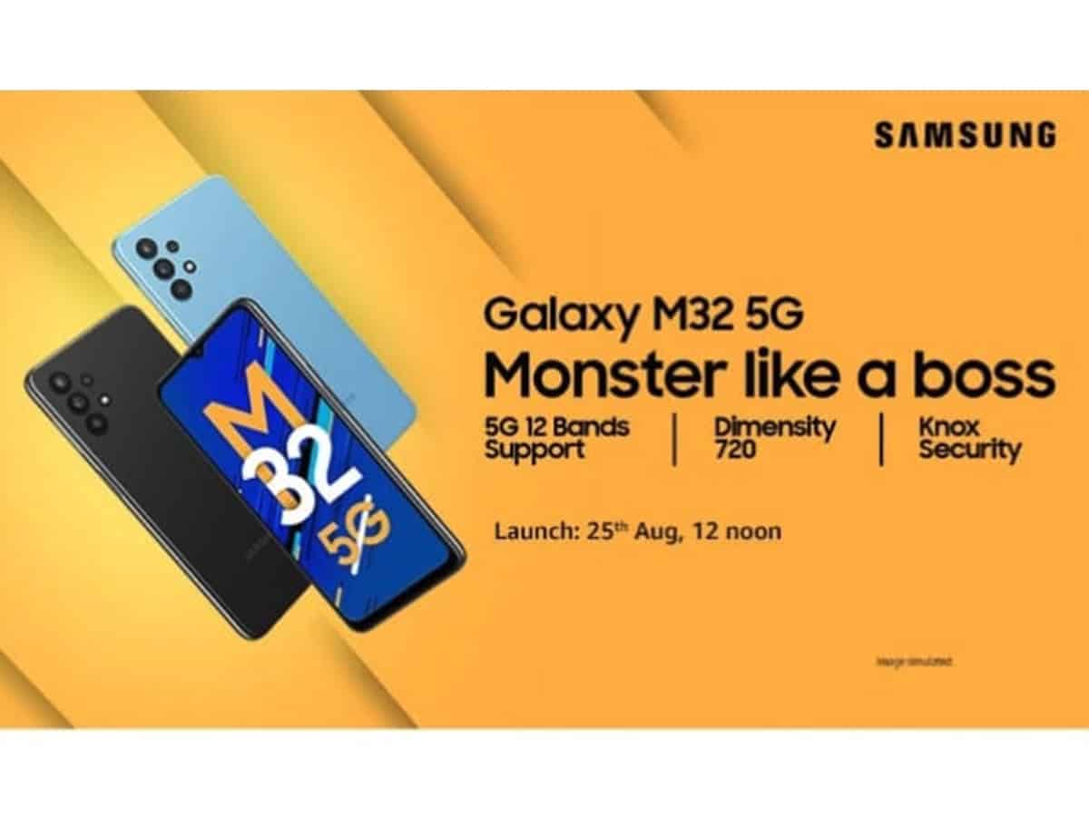 Galaxy M32 5G arriving for Rs 20K-Rs 25K in India