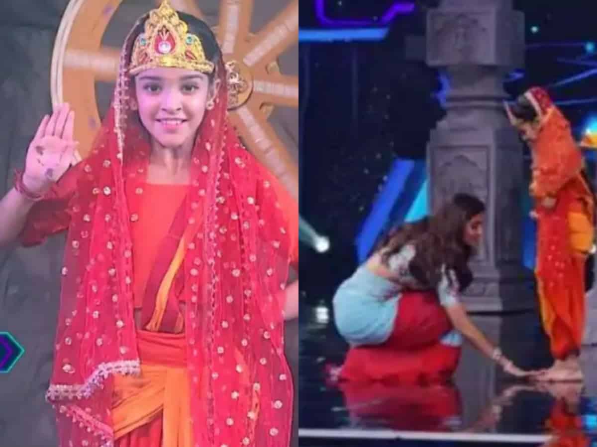 Super Dancer 4: Shilpa Shetty touches Arshiya's feet [Video]