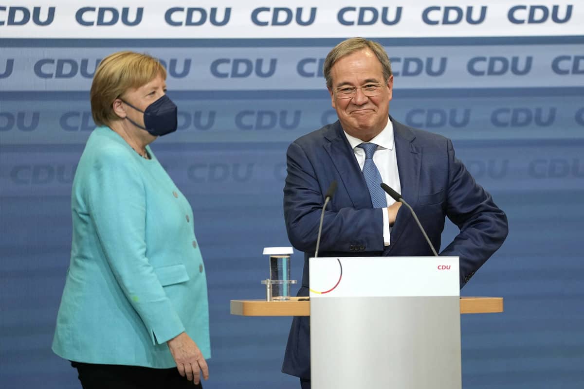 Social Democrats narrowly beat Merkel's bloc in German elections