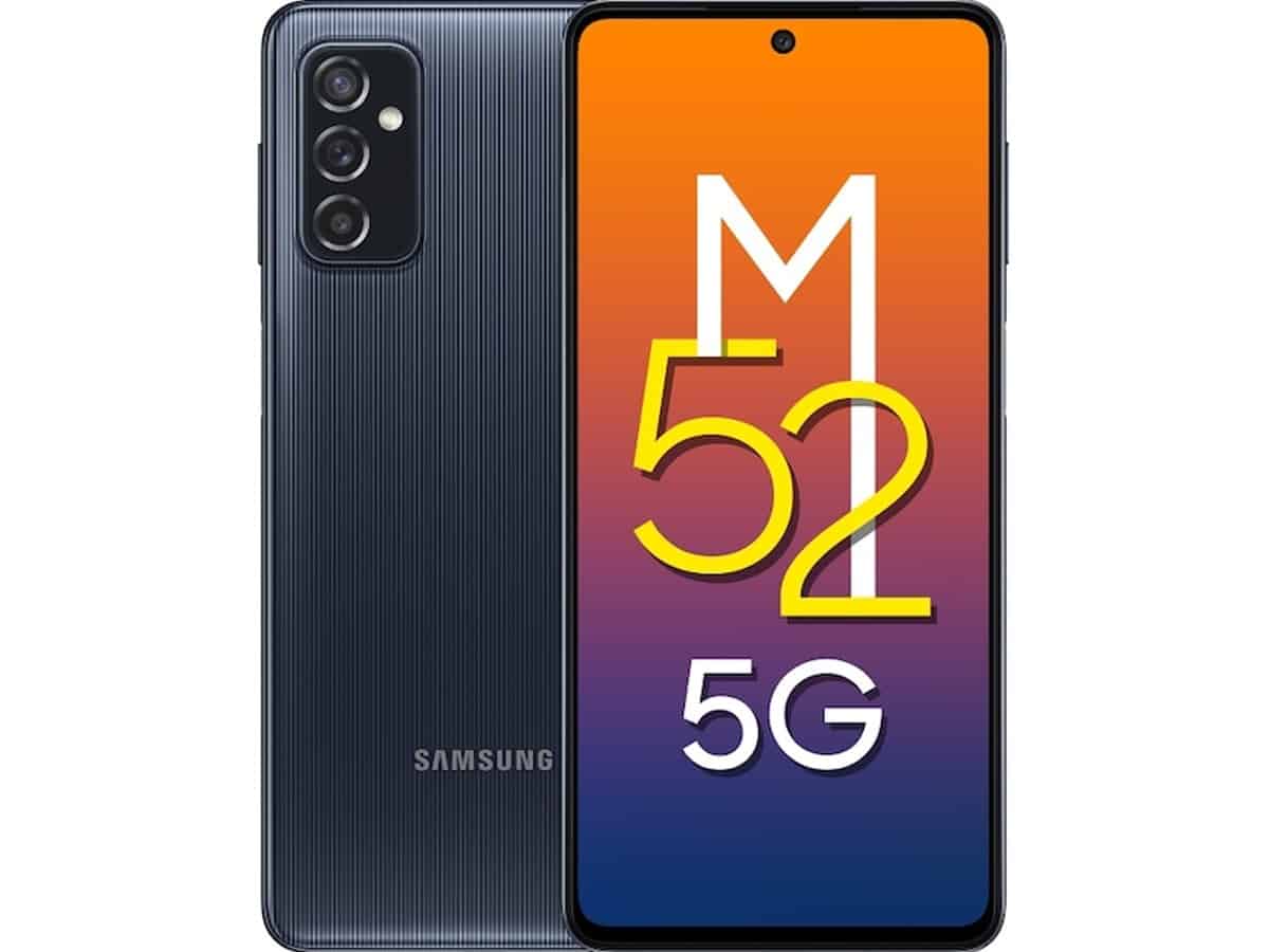 Samsung Galaxy M52 5G with 120Hz display, triple rear cameras launched