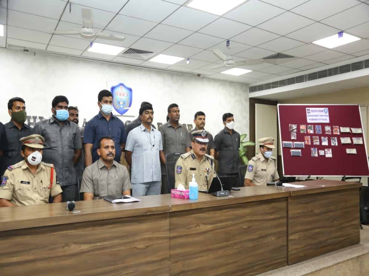 Hyderabad police bust debit card fraudsters 'Mewat Gang'; seize 2.11 lakh