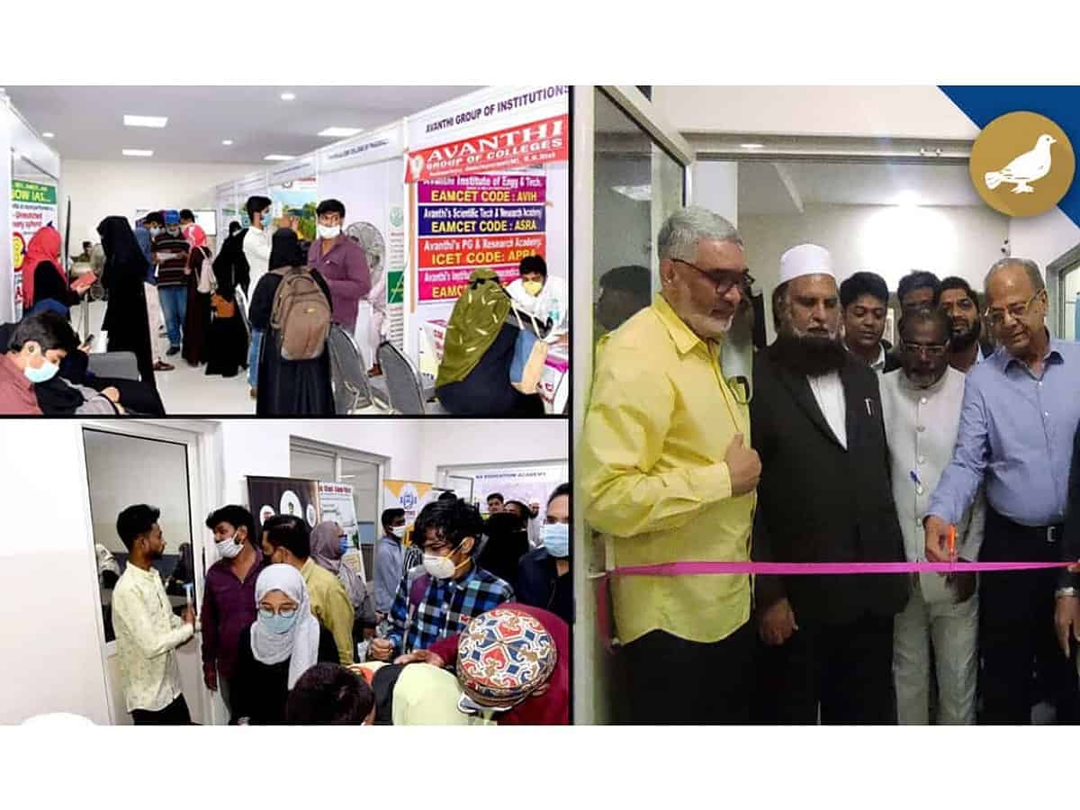 Siasat Education Fair receives great response on first day