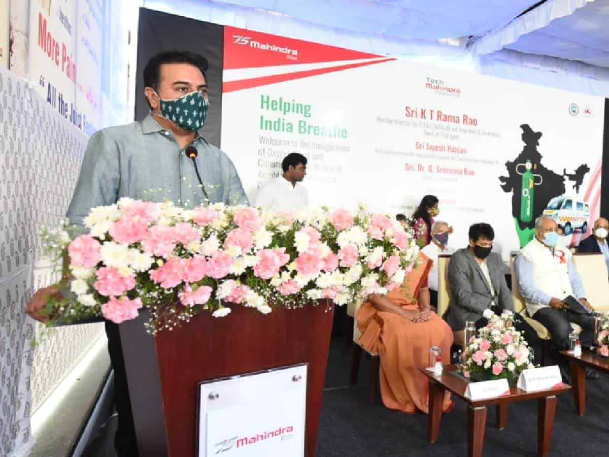 COVID-19 under control in Telangana, cases only in 100s: KTR