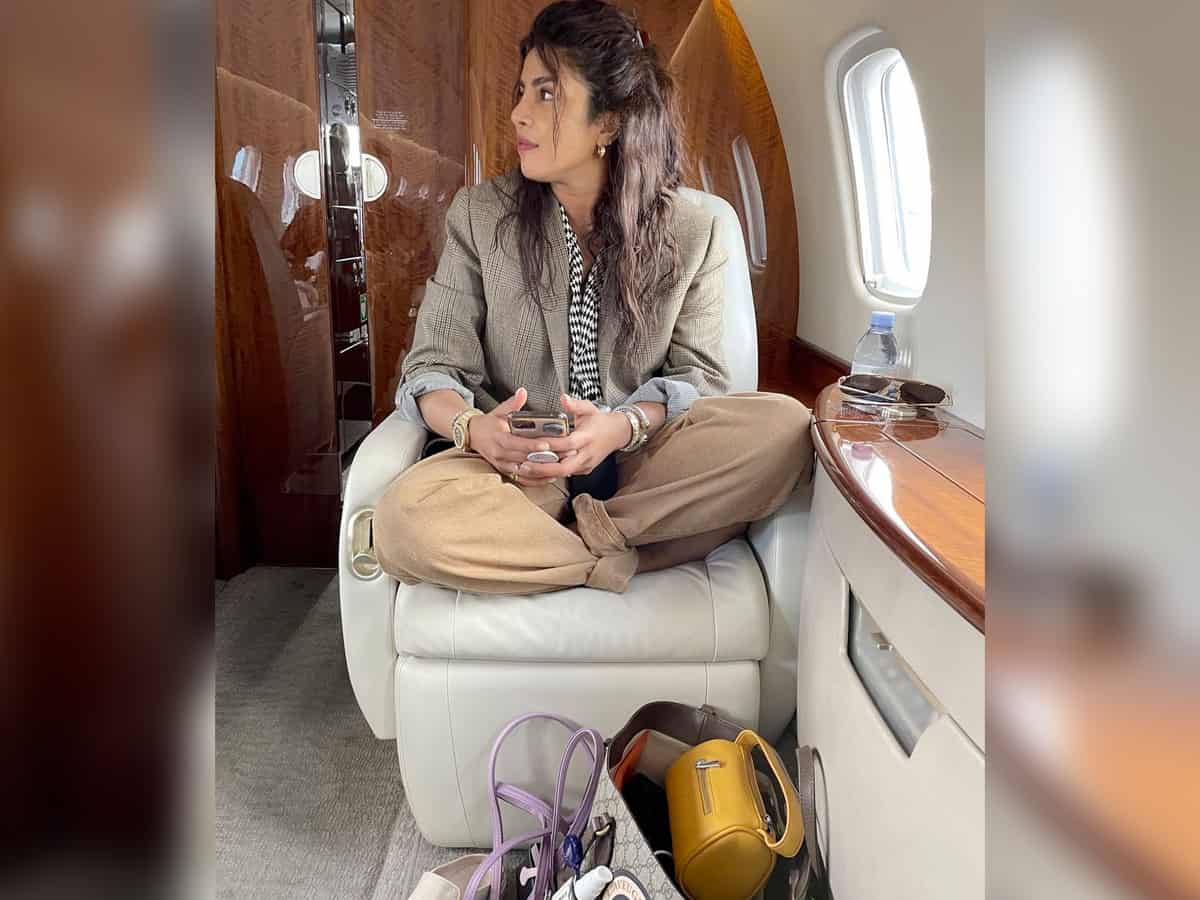 Inside Priyanka Chopra's luxurious private jet [PHOTOS]