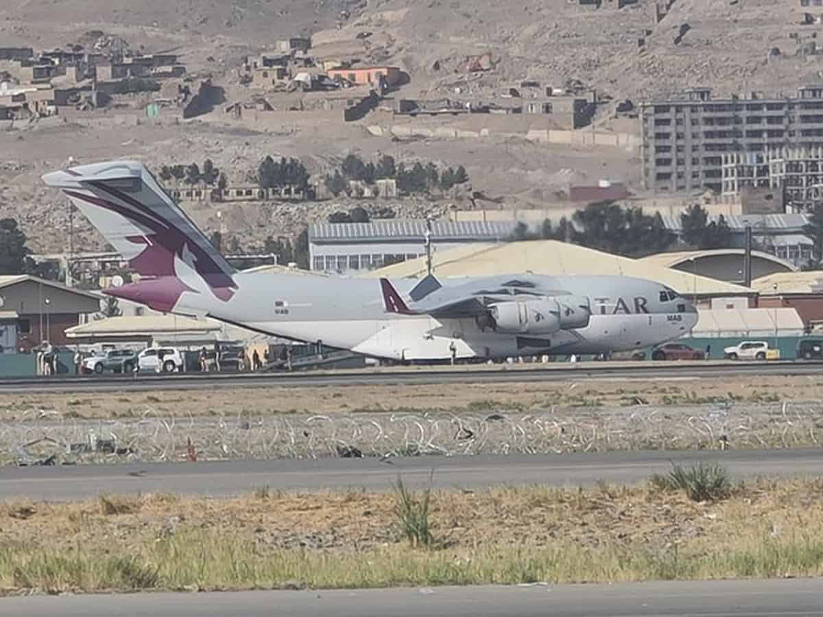 Roar of aircraft again heard in Kabul