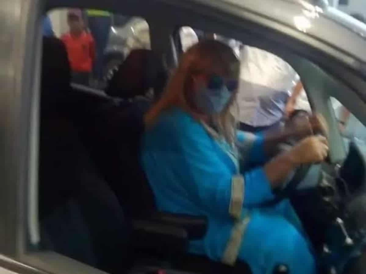 Lebanese man disguises himself as a woman to get fuel