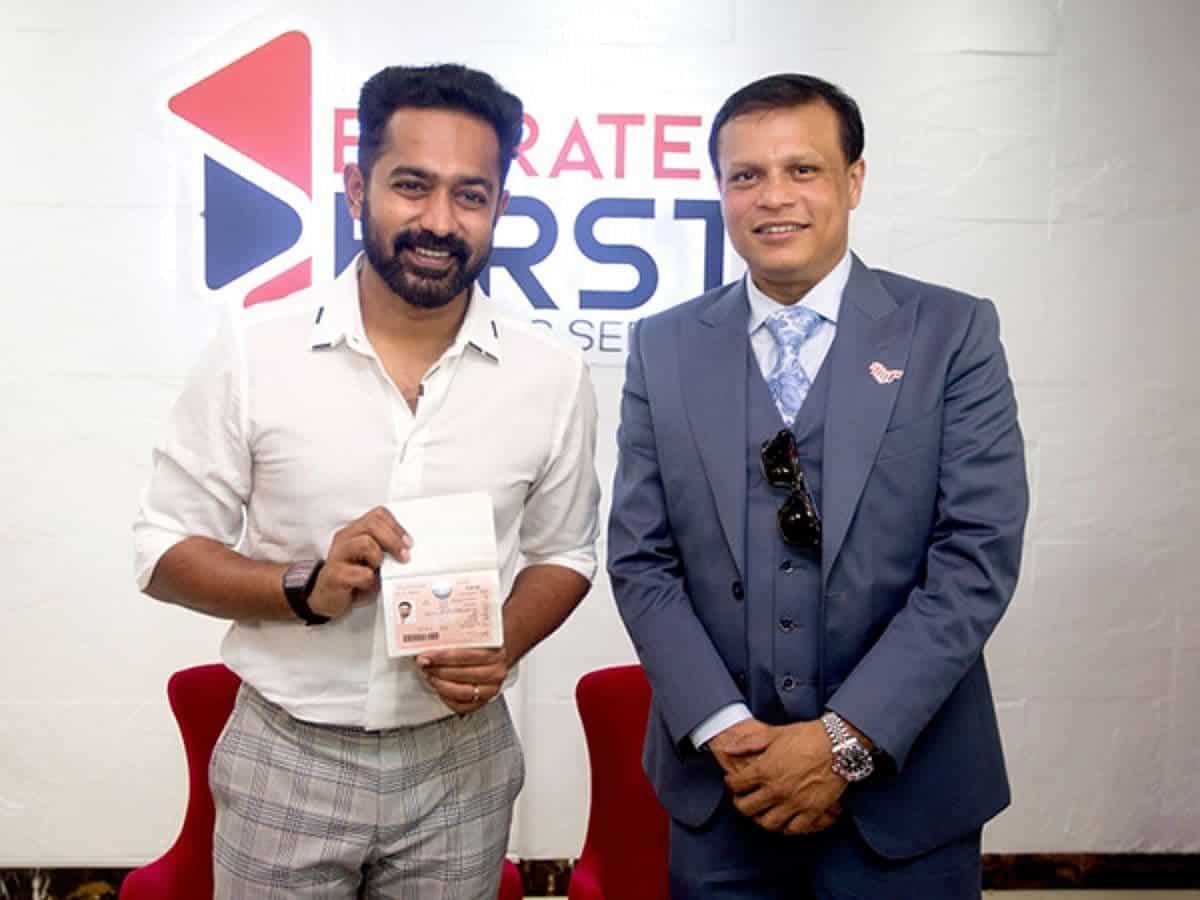 Malayalam actor Asif Ali gets UAE golden visa