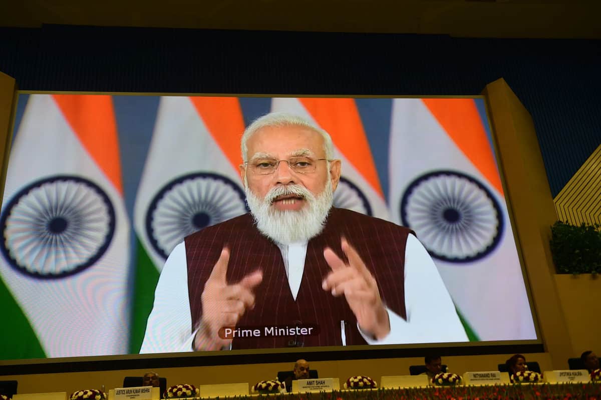 Some trying to dent country's image in name of human rights violations: PM Modi