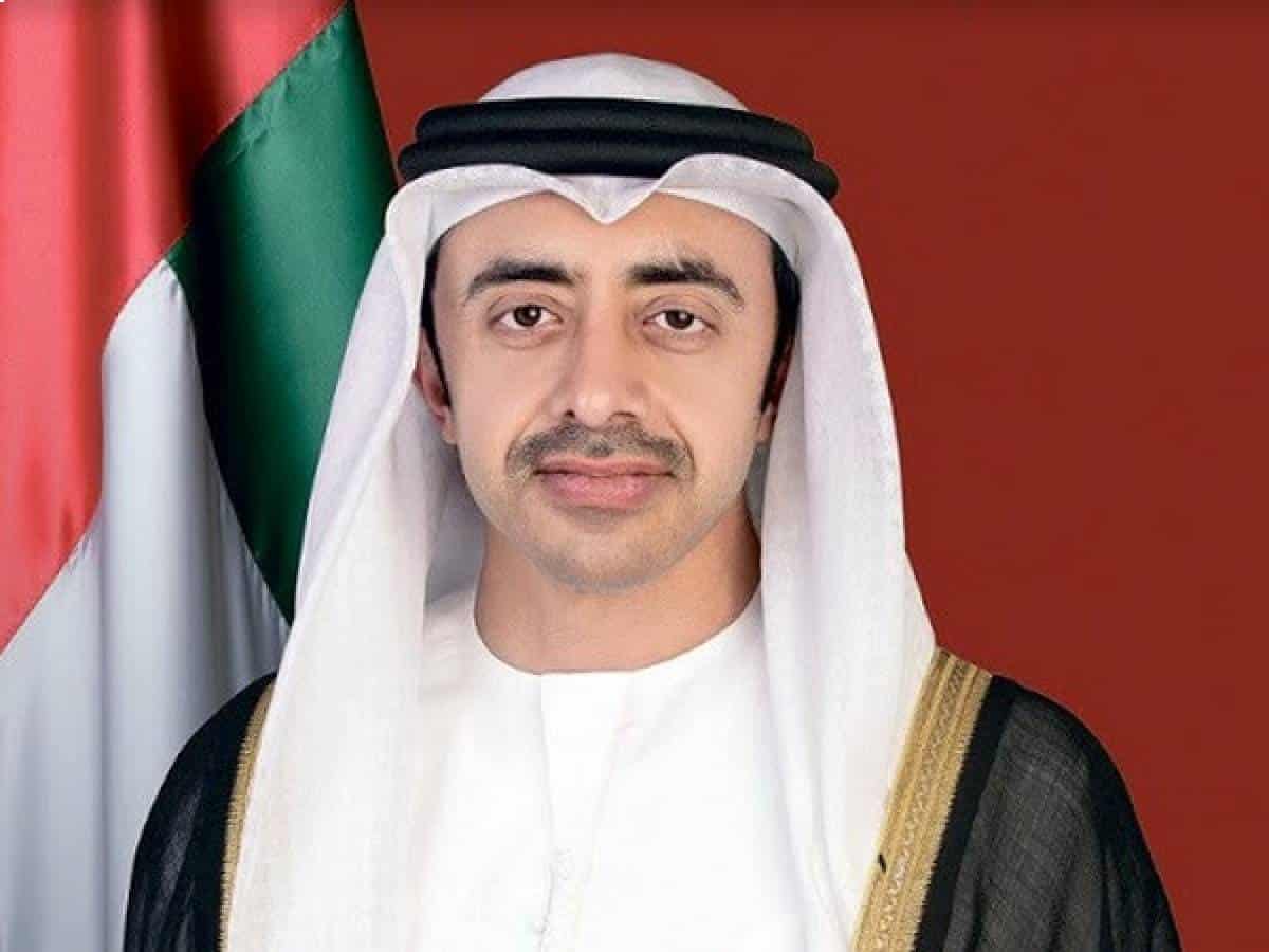 UAE foreign minister meets FMs of US, Israel